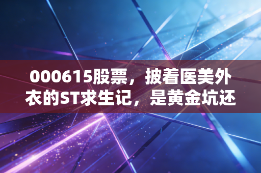 000615股票,披着医美外衣的ST求生记,是黄金坑还是无底洞?