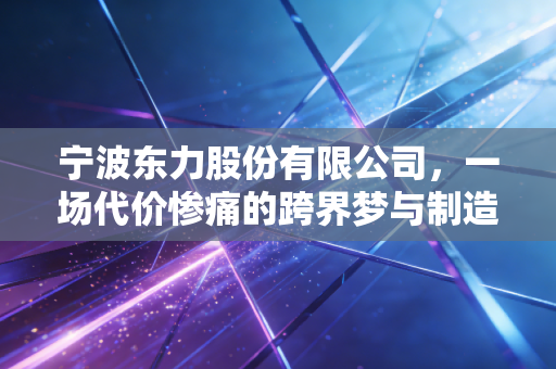 宁波东力股份有限公司,一场代价惨痛的跨界梦与制造业的回归,给普通投资者的启示