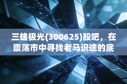三雄极光(300625)股吧，在震荡市中寻找老马识途的底气，这只照明龙头还值得坚守吗？