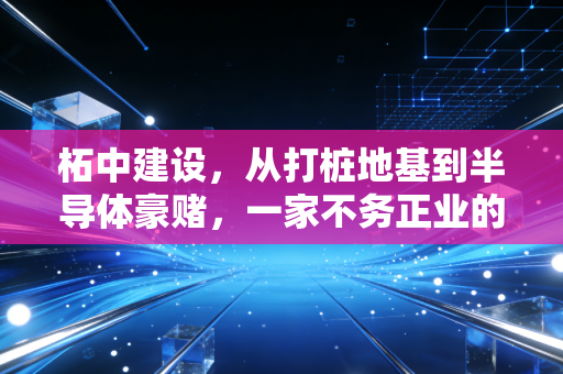 柘中建设,从打桩地基到半导体豪赌,一家不务正业的建材商的逆袭之路