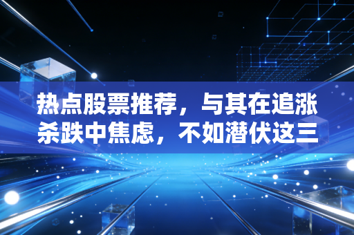热点股票推荐,与其在追涨杀跌中焦虑,不如潜伏这三个具备十倍股基因的赛道