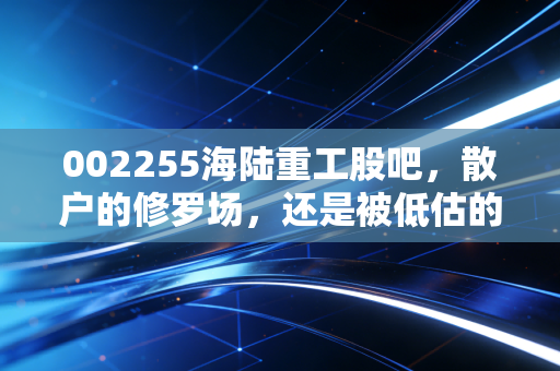 002255海陆重工股吧，散户的修罗场，还是被低估的价值洼地？
