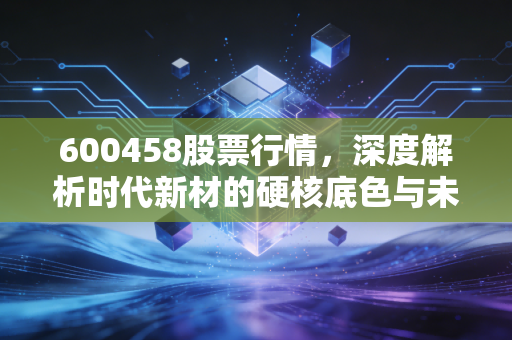 600458股票行情，深度解析时代新材的硬核底色与未来博弈
