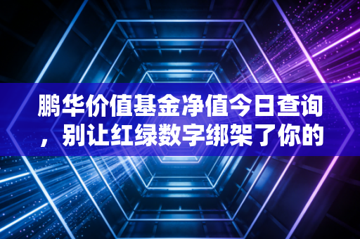 鹏华价值基金净值今日查询,别让红绿数字绑架了你的生活,聊聊价值投资的长期主义