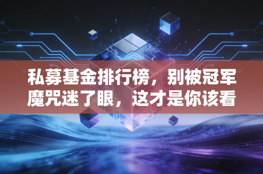 私募基金排行榜,别被冠军魔咒迷了眼,这才是你该看的真相