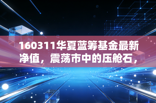 160311华夏蓝筹基金最新净值，震荡市中的压舱石，我们该如何读懂这一串数字？