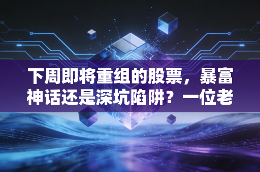 下周即将重组的股票，暴富神话还是深坑陷阱？一位老股民的肺腑之言