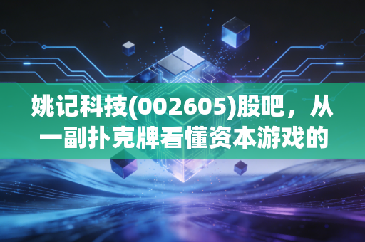 姚记科技(002605)股吧，从一副扑克牌看懂资本游戏的悲欢离合