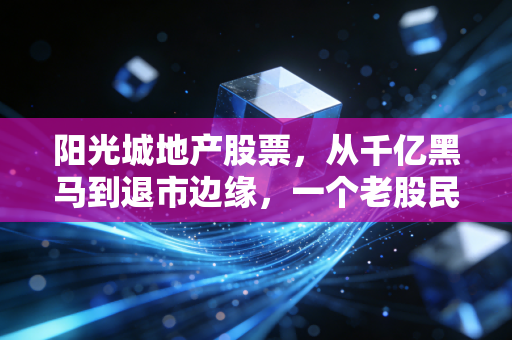 阳光城地产股票，从千亿黑马到退市边缘，一个老股民的几点肺腑之言