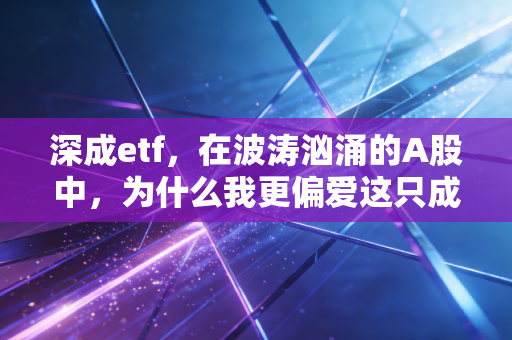 深成etf，在波涛汹涌的A股中，为什么我更偏爱这只成长急先锋？