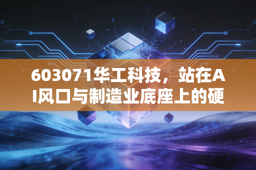 603071华工科技，站在AI风口与制造业底座上的硬核理工男，还能飞多高？