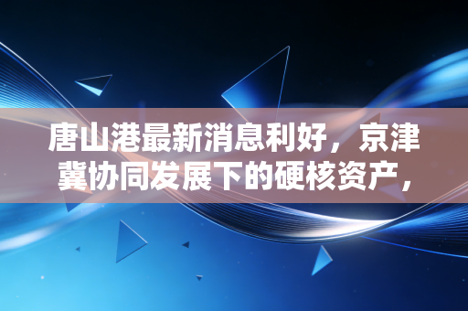 唐山港最新消息利好，京津冀协同发展下的硬核资产，能否成为你投资组合的压舱石？
