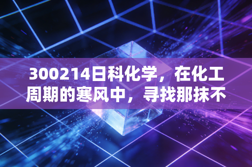 300214日科化学，在化工周期的寒风中，寻找那抹不一样的硬核暖色