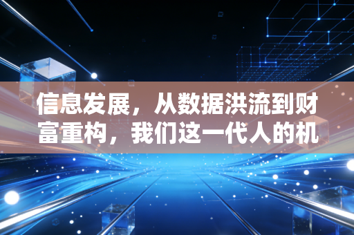 信息发展，从数据洪流到财富重构，我们这一代人的机遇与焦虑