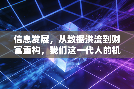 信息发展，从数据洪流到财富重构，我们这一代人的机遇与焦虑