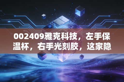 002409雅克科技，左手保温杯，右手光刻胶，这家隐形冠军到底值不值得托付？