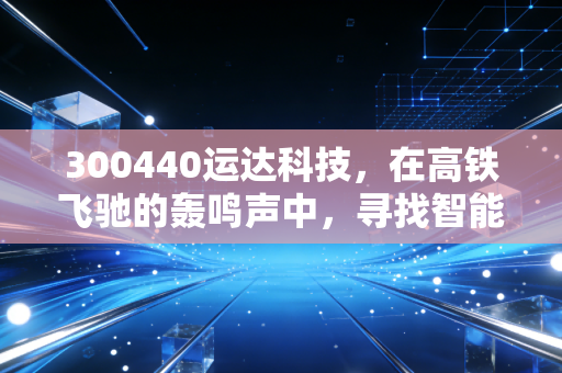 300440运达科技，在高铁飞驰的轰鸣声中，寻找智能运维的隐形冠军