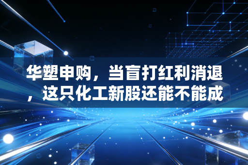 华塑申购，当盲打红利消退，这只化工新股还能不能成为我们的彩票？