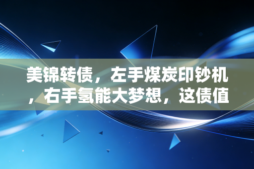 美锦转债,左手煤炭印钞机,右手氢能大梦想,这债值得梭哈吗?