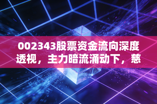 002343股票资金流向深度透视,主力暗流涌动下,慈文传媒的春天还有多远?