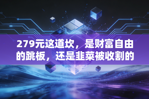 279元这道坎，是财富自由的跳板，还是韭菜被收割的信号？