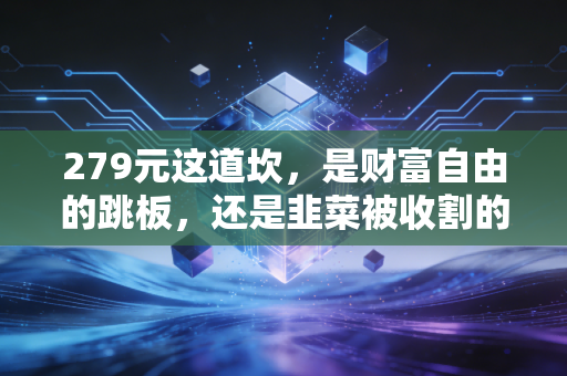 279元这道坎，是财富自由的跳板，还是韭菜被收割的信号？