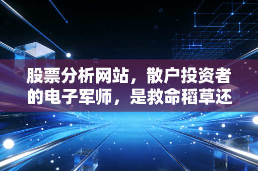 股票分析网站,散户投资者的电子军师,是救命稻草还是信息过载的陷阱?