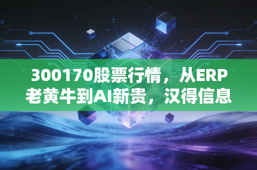 300170股票行情,从ERP老黄牛到AI新贵,汉得信息的翻身仗还要打多久?