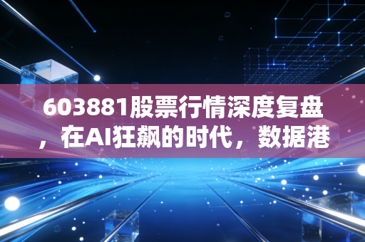 603881股票行情深度复盘,在AI狂飙的时代,数据港是黄金屋还是大坑?