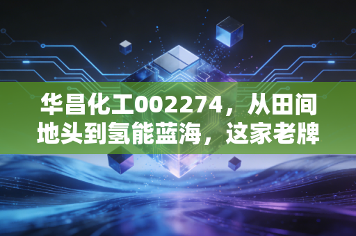 华昌化工002274,从田间地头到氢能蓝海,这家老牌化工企业还能再战三十年吗?