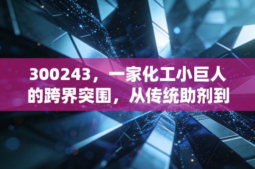 300243，一家化工小巨人的跨界突围，从传统助剂到黑磷神话的艰难转身