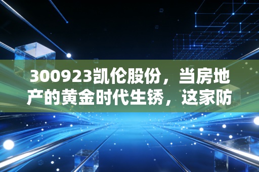 300923凯伦股份,当房地产的黄金时代生锈,这家防漏小巨人的屋顶还漏不漏?