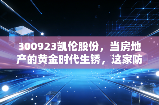 300923凯伦股份,当房地产的黄金时代生锈,这家防漏小巨人的屋顶还漏不漏?