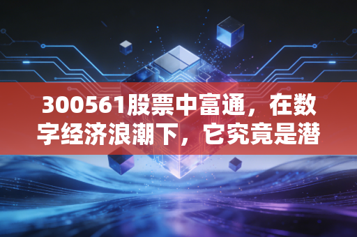 300561股票中富通,在数字经济浪潮下,它究竟是潜力股还是概念炒作?