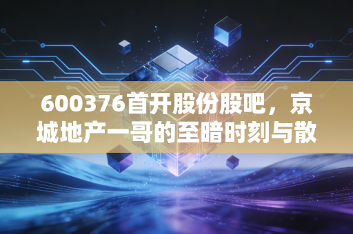 600376首开股份股吧,京城地产一哥的至暗时刻与散户的坚守,到底值不值?