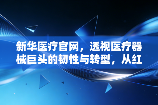 新华医疗官网,透视医疗器械巨头的韧性与转型,从红色根脉看国产替代的硬核实力