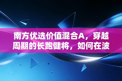 南方优选价值混合A,穿越周期的长跑健将,如何在波动中守住我们的钱袋子?
