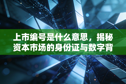 上市编号是什么意思,揭秘资本市场的身份证与数字背后的财富密码