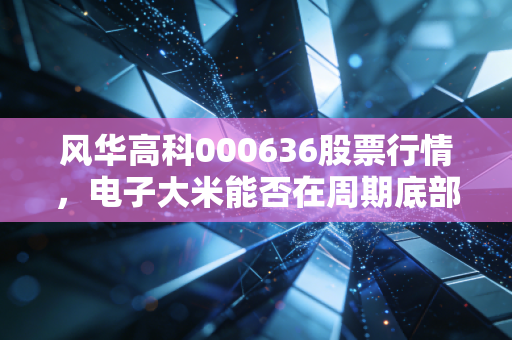 风华高科000636股票行情，电子大米能否在周期底部迎来丰收？