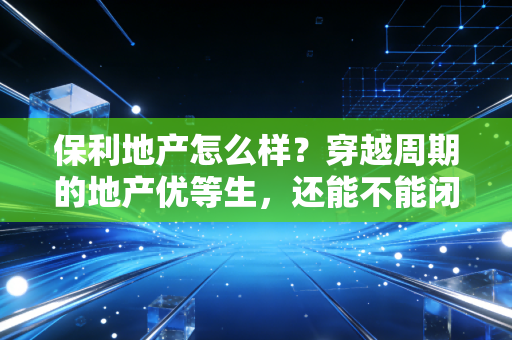 保利地产怎么样?穿越周期的地产优等生,还能不能闭眼买?