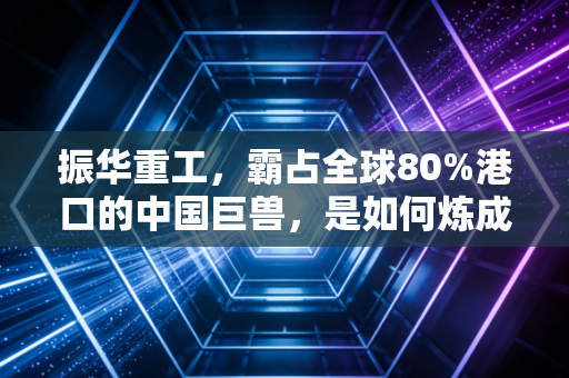 振华重工,霸占全球80%港口的中国巨兽,是如何炼成的?