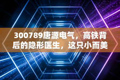 300789唐源电气,高铁背后的隐形医生,这只小而美的票值得你长期关注吗?
