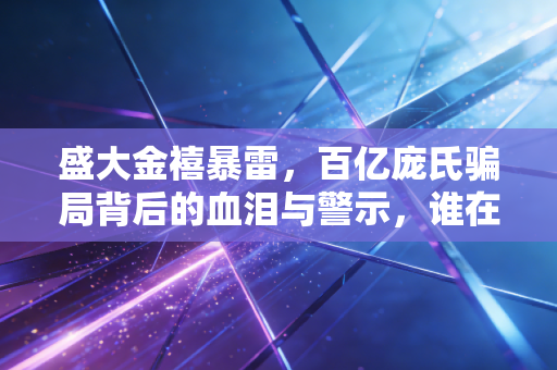 盛大金禧暴雷,百亿庞氏骗局背后的血泪与警示,谁在为贪婪买单?