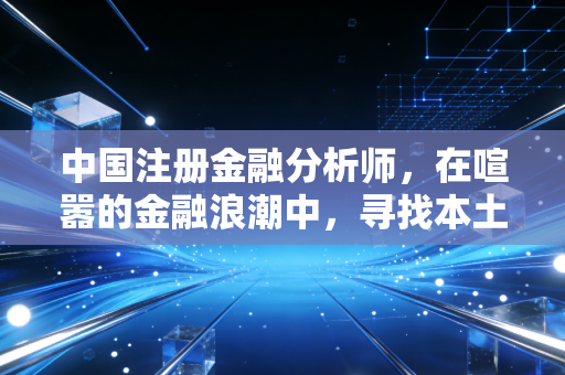 中国注册金融分析师，在喧嚣的金融浪潮中，寻找本土化的价值锚点