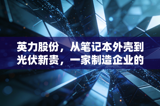 英力股份,从笔记本外壳到光伏新贵,一家制造企业的左右互搏与突围之路