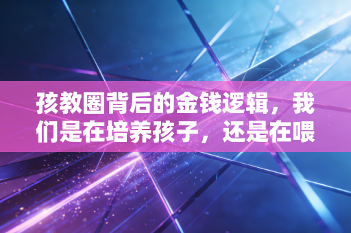 孩教圈背后的金钱逻辑,我们是在培养孩子,还是在喂养资本?