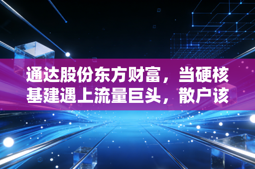 通达股份东方财富,当硬核基建遇上流量巨头,散户该如何在这场冰与火的博弈中突围?