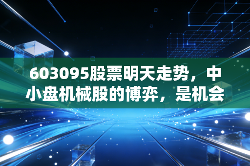 603095股票明天走势,中小盘机械股的博弈,是机会还是陷阱?