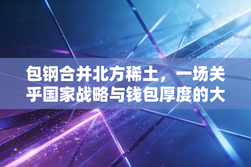 包钢合并北方稀土,一场关乎国家战略与钱包厚度的大棋局