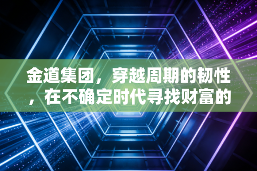 金道集团,穿越周期的韧性,在不确定时代寻找财富的定海神针